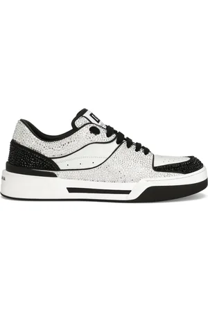 Dolce & Gabbana New Roma rhinestone-embellished sneakers