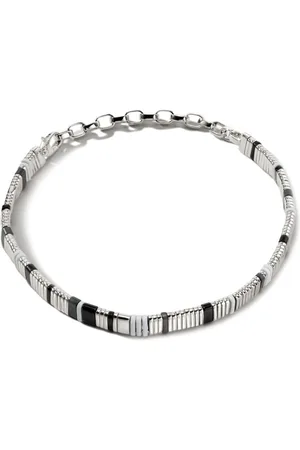 John Hardy Colourblock chain onyx necklace