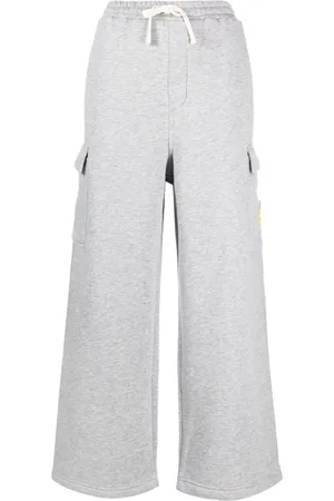 JOSHUA SANDERS Smiley-face track trousers