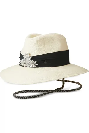 Le Mont St Michel Henrietta crystal-embellished fedora