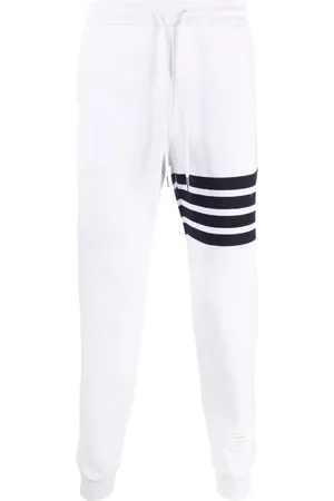 Thom Browne 4-Bar cotton track pants