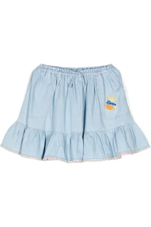 ZIMMERMANN Halcyon denim miniskirt