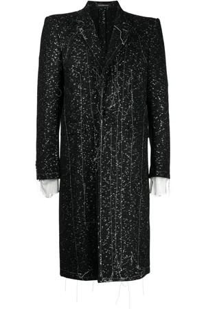 Nicolas Andreas Taralis Exposed-seam single-breasted coat
