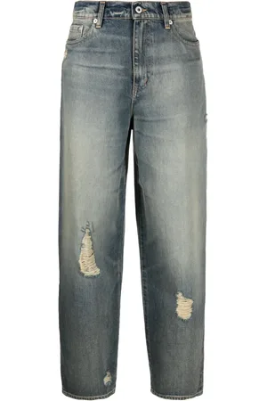 Kenzo Mid-rise tapered jeans