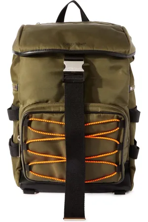 OFF-WHITE Courrie Flap drawstring backpack