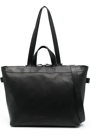 MARSÈLL Logo-debossed leather tote bag