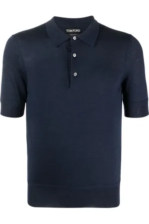 Tom Ford Short-sleeve knitted polo shirt