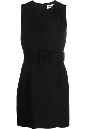 P.A.R.O.S.H. Sleeveless belted minidress