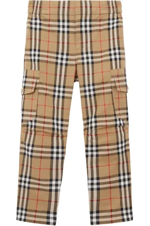 Burberry Vintage-check straight-leg trousers