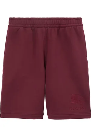 Burberry EKD-motif cotton shorts