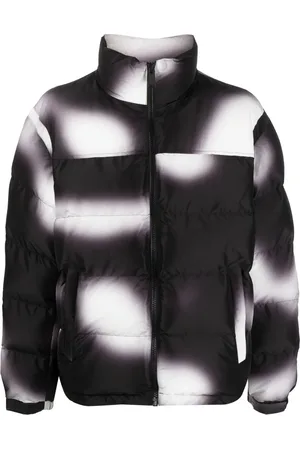 Heron Preston Blurred puffer jacket