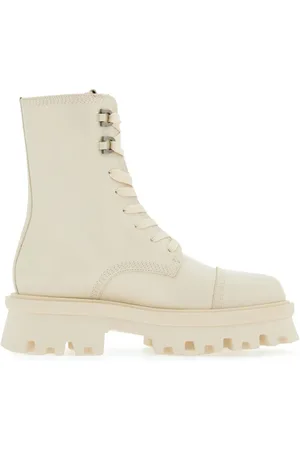 Salvatore Ferragamo Lace-up leather boots