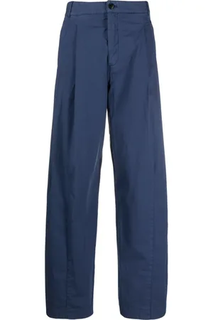 HENRIK VIBSKOV Claus pleated organic cotton trousers