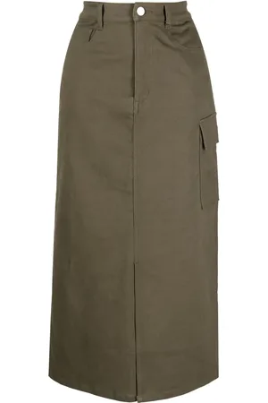 B+AB High-waisted midi skirt