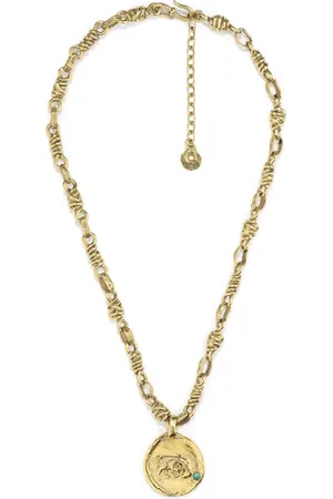 Goossens Talisman Aries medal necklace