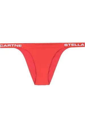 Stella McCartney Logo-print bikini bottoms