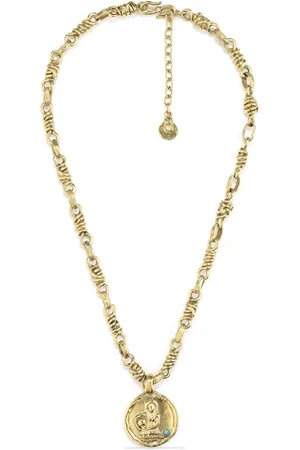 Goossens Talisman Aquarius medal necklace
