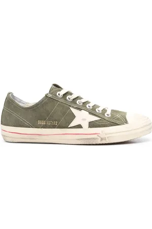 Golden Goose Star-patch lace-up sneakers
