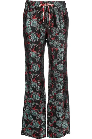 Zadig & Voltaire Pomy jacquard-pattern trousers