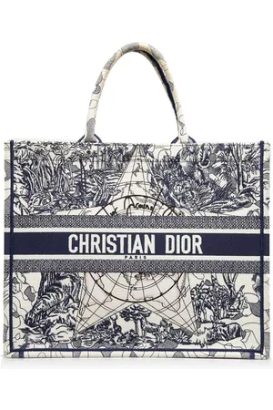 Christian Dior pre-owned Large Around The World Book Tote Bag - Farfetch