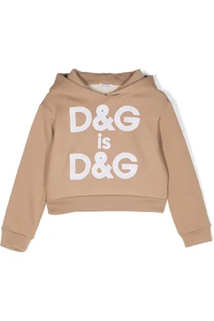 Dolce & Gabbana Logo-print rhinestone-embellished hoodie