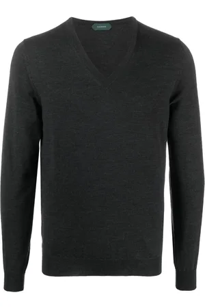 ZANONE V-neck virgin-wool jumper