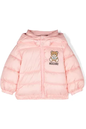 Moschino Teddy Bear-print quilted jacket