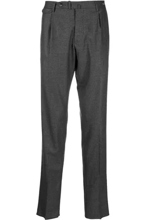 TAGLIATORE Off-centre fastening trousers