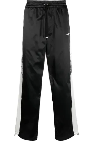 AMIRI Side-stripe wide-leg trousers