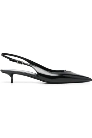 Saint Laurent Cherish 30mm rhinestone-embellished pumps