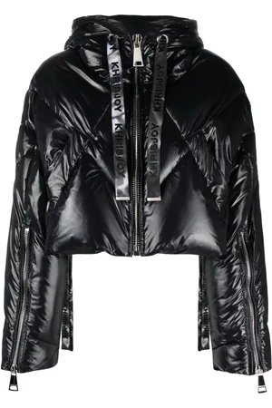 Khrisjoy Puff quilted hooded cropped jacket