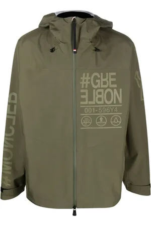 Moncler Fel logo-print hooded jacket
