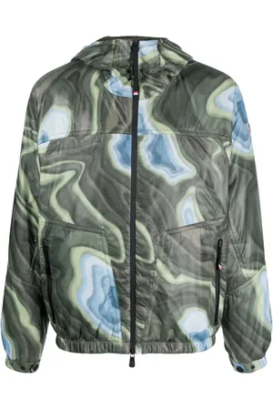 Moncler Day Namic abstract-print bomber jacket