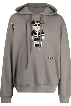 MOSTLY HEARD RARELY SEEN Graphic-print cotton hoodie