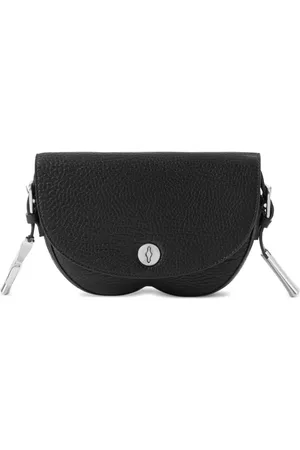 Burberry Chess leather satchel bag