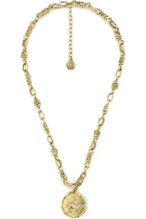 Goossens Talisman Sagittarius medal necklace