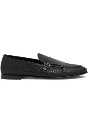 Neil Barrett Buckled leather loafers