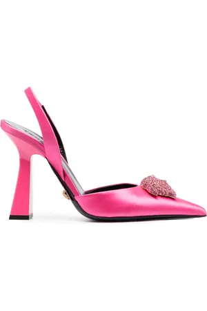 VERSACE La Medusa 105mm slingback pumps