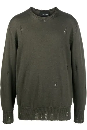 John Richmond Keji distressed-finish jumper