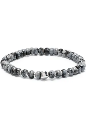 Tateossian Beaded polished-finish bracelet
