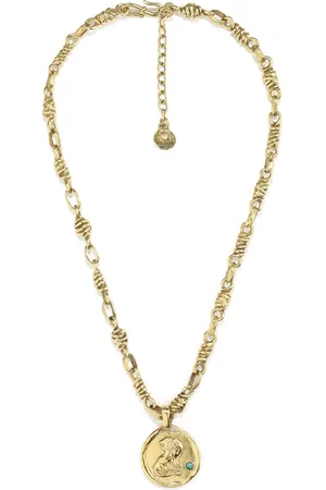 Goossens Talisman Leo medal necklace