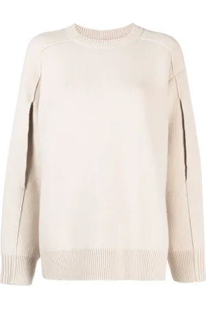 Lanvin Cape-back v irgin-wool blend jumper