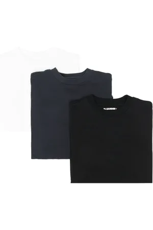 Jil Sander Logo-patch cotton T-shirts (pack of three)