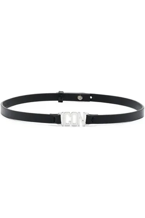 Dsquared2 Icon-plaque leather bracelet