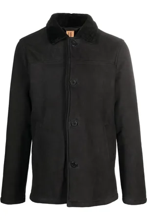 GIORGIO BRATO Button-up suede jacket