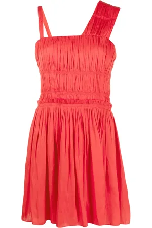 Zadig & Voltaire Roselie satin pleated dress