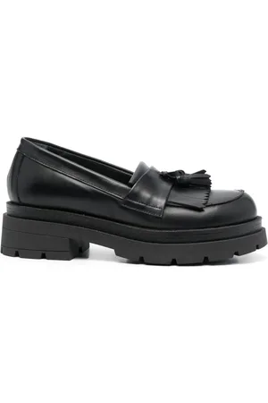 P.A.R.O.S.H. 45mm tassel-detail leather loafers