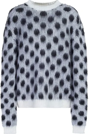 Marni Polka-dot intarsia jumper