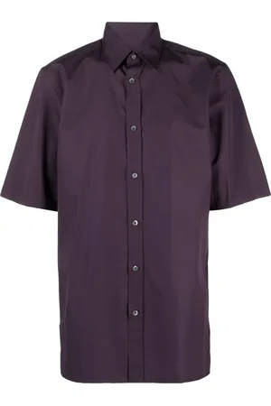 Maison Margiela Four-stitch short-sleeve shirt