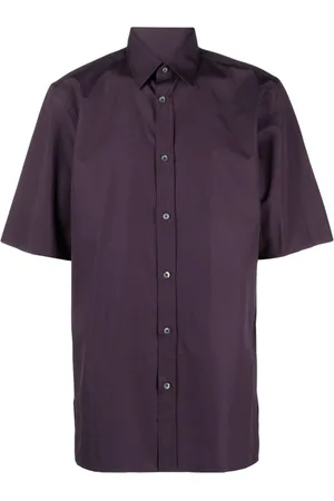Maison Margiela Four-stitch short-sleeve shirt